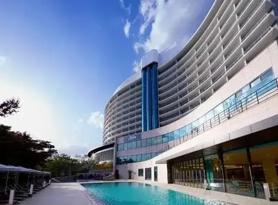 L'hôtel Lahan Select au bord du lac Bomun, à Gyeongju